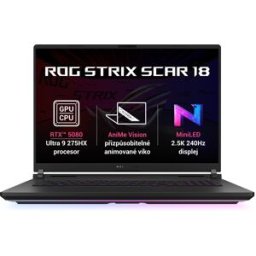 Asus ROG Strix SCAR 18 G835LW-NEBULA034X Off Black