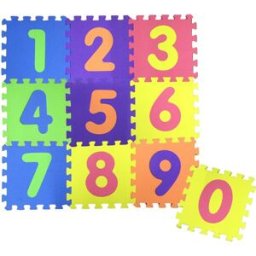 COSING EVA Puzzle podložka - Čísla (10 ks)