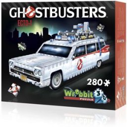 WREBBIT 3D puzzle Auto GhostbustersECTO-1, 280 dílků