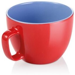 Tescoma Extra velký hrnek CREMA SHINE, červený