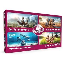 Faunica Planeta zvířat - sada 4 světů