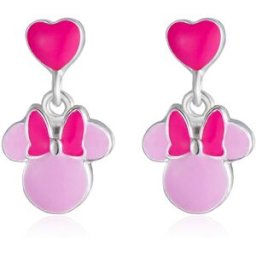 Disney Dětské náušnice Mini Minnie stříbrné ES00111SL.CS (Ag 925/1000, 0,98 g)