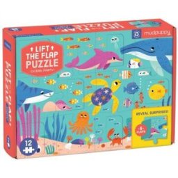 Mudpuppy Puzzle - Lift-the-flap - Oceán (12 ks)