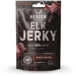 Renjer Modern Nordic Elk (Losi) Jerky Black Pepper 25 g