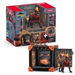 Schleich Aréna BattleCave lávové hyeny 42674