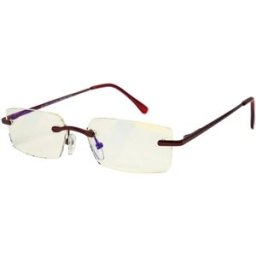 GLASSA - BlueLight GLASSA Blue Light Blocking Glasses PCG 06, dioptrie: +3.00 červená