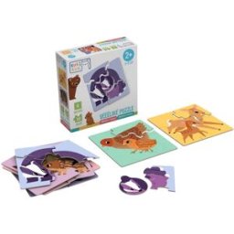 KukiKuk Véééliké puzzle Mláďata s mámou