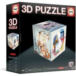 Educa Borras Educa 3D Puzzle kostka Estetika 216 dílků