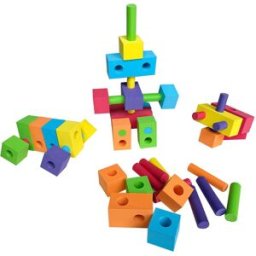 Aga4Kids Pěnové kostky DS522 100 ks