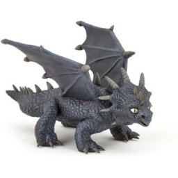 PAPO Dráček okřídlený černý - Pyro