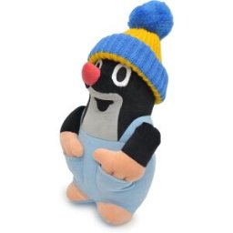 Moravská ústředna Krtek 28cm v kalhotkách, modrý kulich