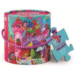 Crocodile Creek Puzzle mini tubus - Palác mořský pannen (24 ks)