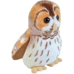 WILD REPUBLIC Plyšový ptáček se zvuky Puštík