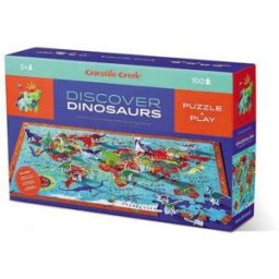 Crocodile Creek Discovery Puzzle - Dinosauřy (100 ks)