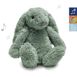ZAZU - Králíček RO s nočním světlem a USB nabíjením zelený