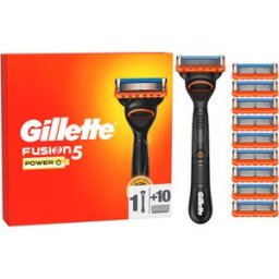 Gillette Fusion Power + hlavice 10 ks