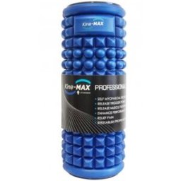 Kine-MAX Professional Massage Foam Roller - Masážní Válec - Modrý