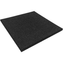 SEDCO Outdoor Gumová fitness podlaha 100 × 100 × 1,5 cm černá