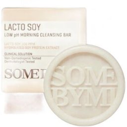 SOME BY MI Lactosoy Low Ph Morning Cleansing Bar - Mýdlo na obličej s nízkým pH 90 g