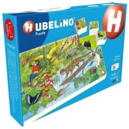 Hubelino Puzzle Zvířata v deštném pralese