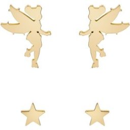 Disney Zvonilka set náušnic ocelový pozlacený S600148YL-B.CS