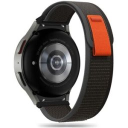 Tech-Protect Nylon řemínek na Samsung Galaxy Watch 4 / 5 / 5 Pro / 6 / 7 / FE, black/orange