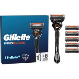 Gillette Proglide + hlavice 6 ks