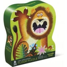 Crocodile Creek Puzzle - Divoká zvířata (36 ks)