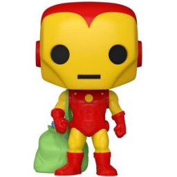 Funko POP! Marvel: Holiday - Iron Man w/Bag