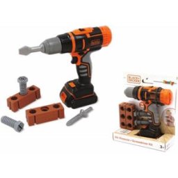 Smoby Black & Decker Mechanická aku vrtačka/šroubovák