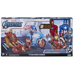 Hasbro Avengers Titan Hero sada s vozidly
