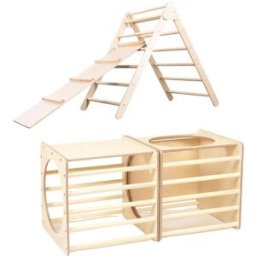 Tuktuk Montessori Pickler Triangle a 2× Pickler kostka