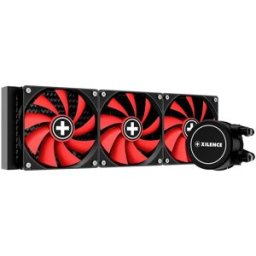 XILENCE vodní chlazení pro CPU Intel a AMD, 3 × ventilátor 120 mm PWM, max. 400 W TDP