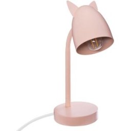Atmosphera for kids Stolní lampa Oreillles Rose, kov, barva růžová