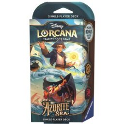 Ravensburger Disney Lorcana: Azurite Sea - Starter Deck Amber & Ruby