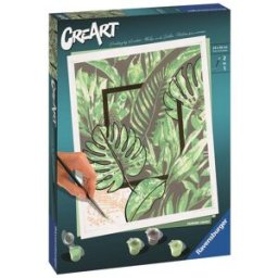 Ravensburger 202720 CreArt Buď šťastný: Zelené listy