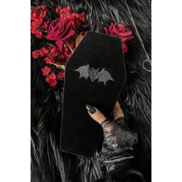 šperkovnice KILLSTAR - Velvet Casket - Black - KSRA006919