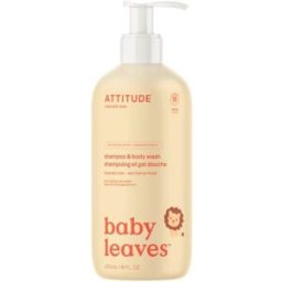 ATTITUDE Baby Leaves 2v1 s vůní hruškové šťávy 473 ml