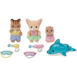 Sylvanian Families Zábava u bazénu Baby Trio