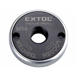EXTOL INDUSTRIAL Matice rychloupínací pro úhlové brusky, click-nut, M14 8798050-XG