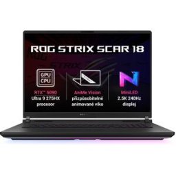 Asus ROG Strix SCAR 18 G835LX-NEBULA007X Off Black
