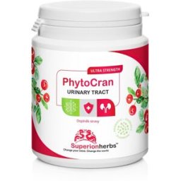 Superionherbs PhytoCran - Brusinka komplex Phytosome®, 90 tobolek