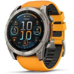 Garmin Fenix 8 51mm AMOLED Sapphire Spark Orange/Graphite