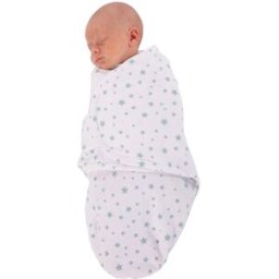 Bo Jungle B-Wrap Small (3,2 - 6,4 kg), Blue Stars