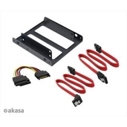 AKASA 2.5" SSD & HDD Adapter with SATA Cables