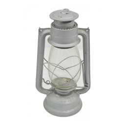 Lampa petrolejová METALOGLOBUS Nr.107 STŘÍBRNÁ