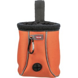 Kapsička na pamlsky pro psy Baggy Twist Treat 11x14 cm Barva: oranžová