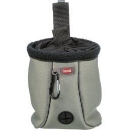 Kapsička na pamlsky pro psy Baggy Twist Treat 11x14 cm Barva: šedá