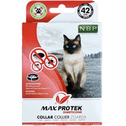 Obojek antiparazitní MaxProtek pro kočky - 42 cm