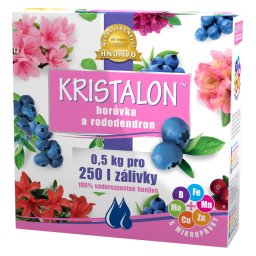 KRISTALON Krystalické hnojivo Borůvka a rododendron 0,5 kg AG02200006005